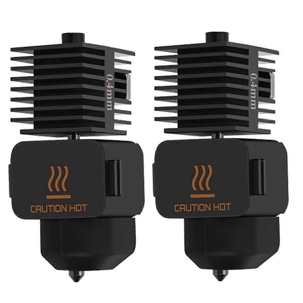 Hotend-sett for A1/A1 0,4 mm Mini Fast Speed Hot End-montering Herdet ståldyse 3D-skriverdeler