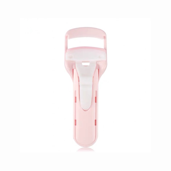 2 st Bärbar plast ögonfransböjare Mini Professionella ögonfransar Curling Refill Gummi Pad Clips För professionella ögonfransar Curler Tool, Rosa B