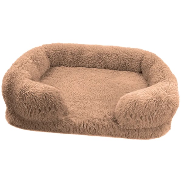 Plush Washable Square Soft Cat Mat Pet Supplies Washable And Removable Pet  Deep Sleep Dog Sofa Bed Pet Supplie Drop Ship Red XL(100x60x18CM)