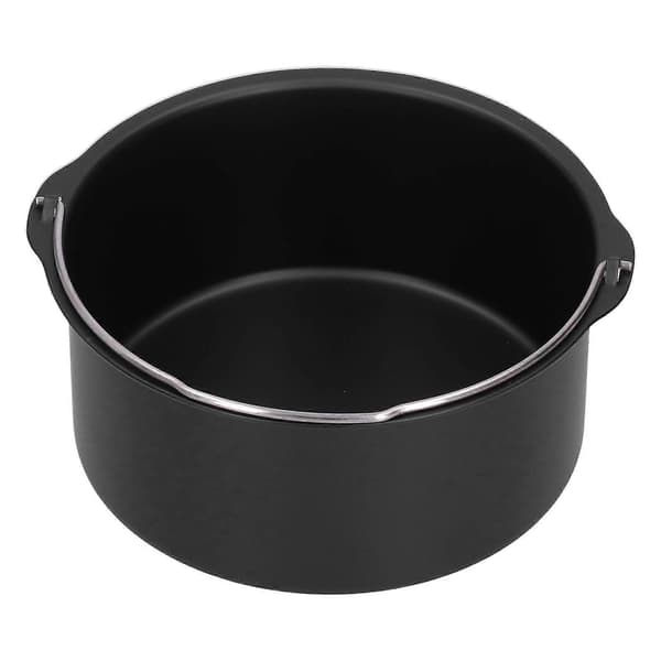 Kakefat i karbonstål, non-stick kakebakeform, tilbehør til kjøkkenfrityrkoker (6 tommer)