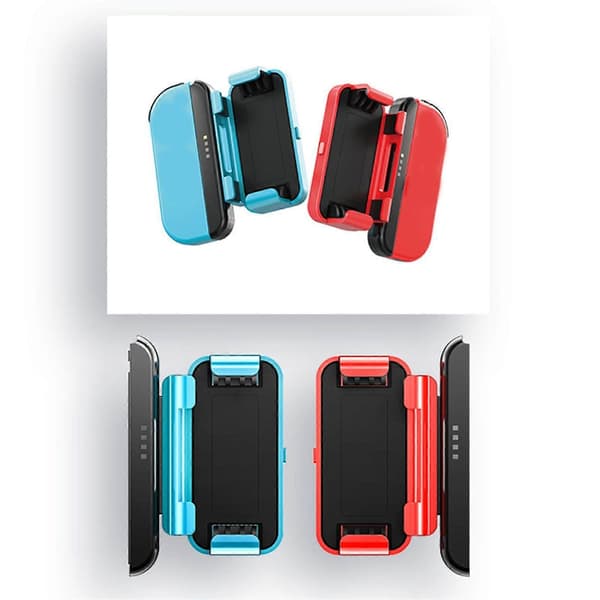 2st Joycon-hållarklämmor Mobiltelefon Gamepad-fäste Klämmor Enkel installation Joypad-kontroller Speltillbehör