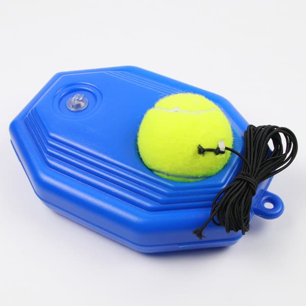 Tennis Trainer Rebound Baseboard with 1 Long Rope Balls Excellent