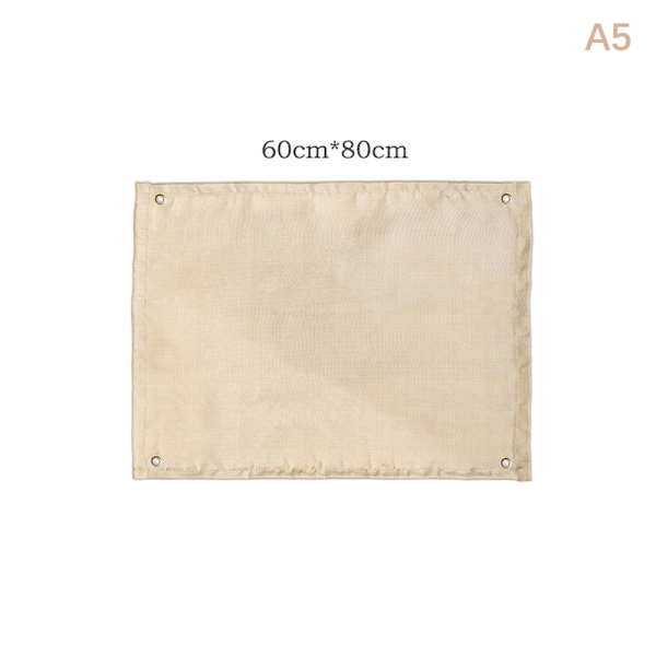 Camping Paloturvallinen kangas Paloa hidastava eristematto huopa white 60*80cm