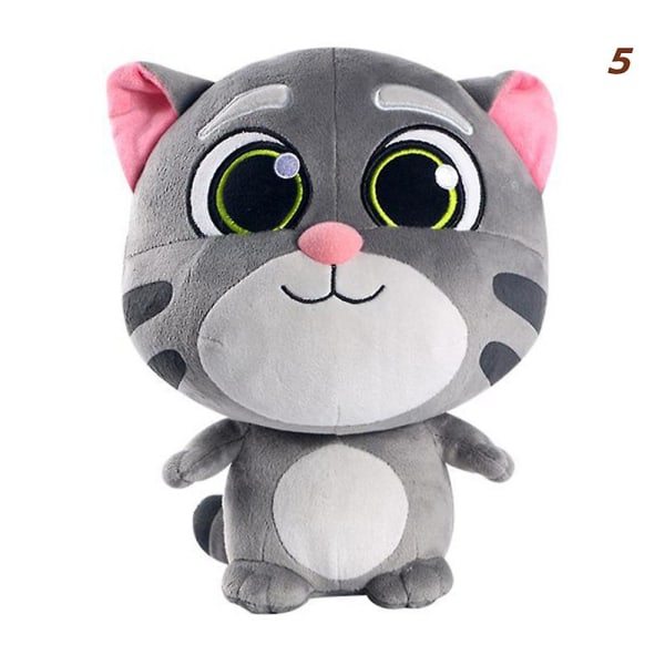 Sjarmerende klemmbar Talking Tom Dukke Myk Leke style 5