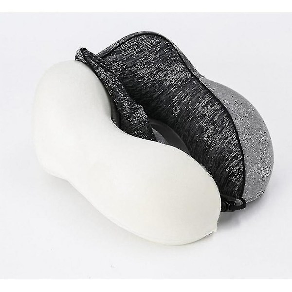 Resekudde, nackkudde med memory foam (grå 2)