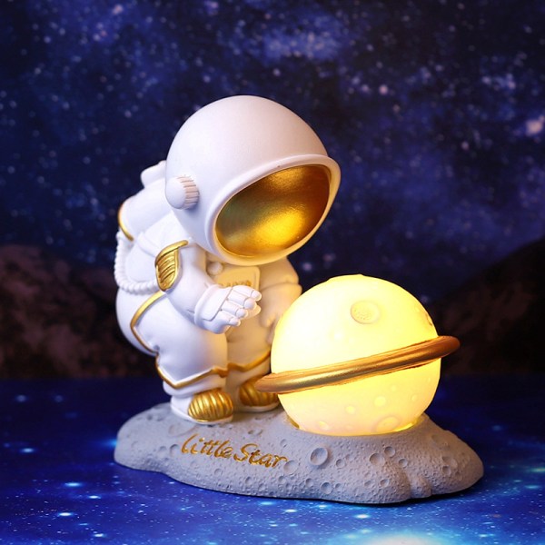 Planet Astronauts Light Night Lantern INS sovrum sänglampa Cr