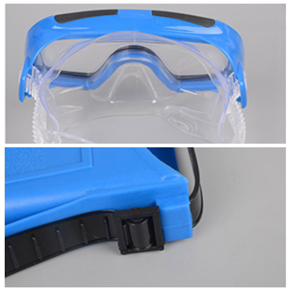Children Diving Mask Set Anti-Fog Swimming Goggle Masks Snorkel Yellow