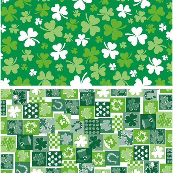 St.Patrick's Day rektangelduk Pattern 1 137*274CM