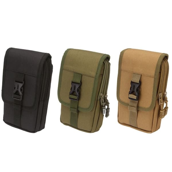 Tactical Molle Pouches Liten lomme KHAKI