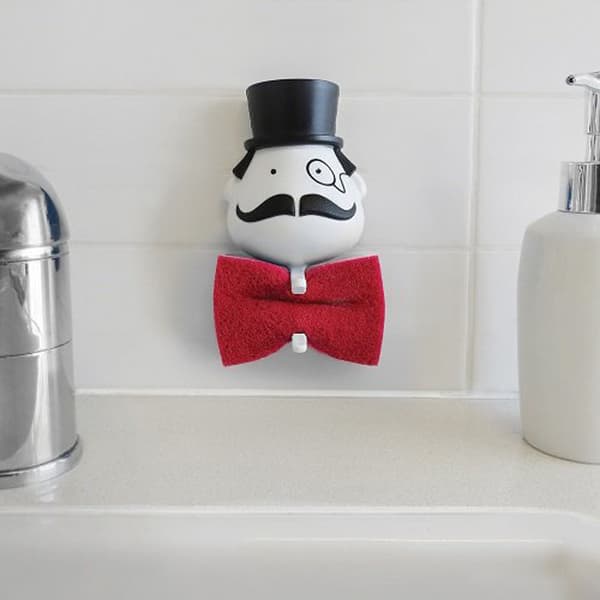 Mr. Sponge Kitchen Svamphållare - Plast Svamphållare för Kitc