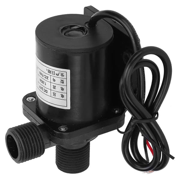 Mini DC Cirkulationspumpe Børsteløs IP68 1320L/H Vand Hydraulisk Værktøj ZCT40 DC24V