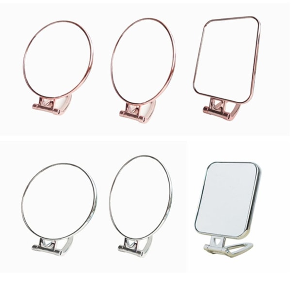 Makeupspejl Makeupspejl Makeupspejl ROSE GULD RUND RUND