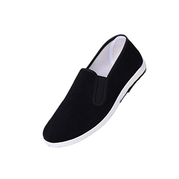 Kinesiska traditionella Kung Fu Kampsport Tai Slipper Skor Black 41 Size