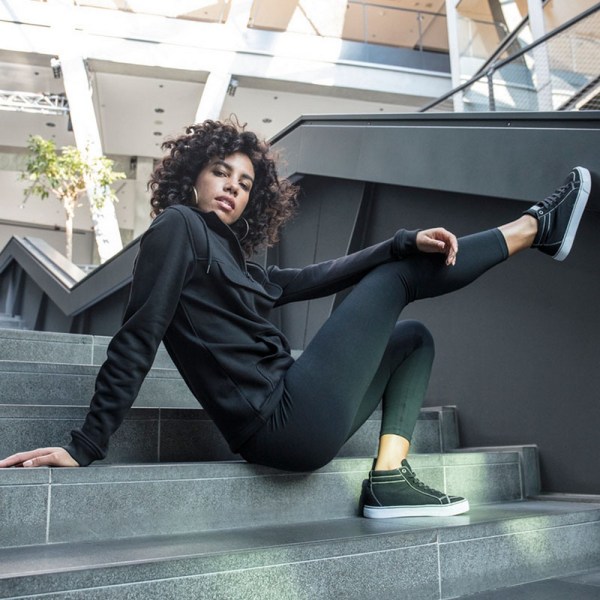 Bygg ditt varumärke Stretch Leggings för kvinnor/damer  Svart Black M