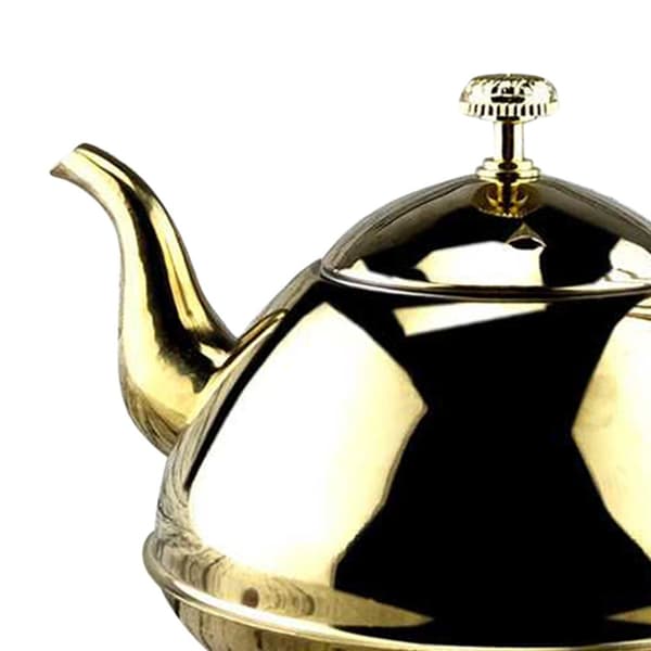 2L kaffekokare i rostfritt stål med svanhals