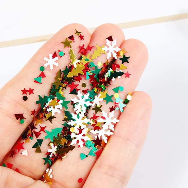 6 Rom Jul Negl Glitter Glitter One Winter Nail Art D