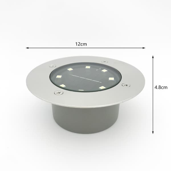 8LED Landskabslys LED Vandtæt Underjordisk Lys Udendørs
