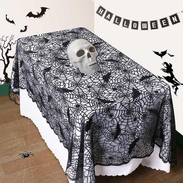 Gothic Spider Web Bats dug: Elegant Halloween-dekoration