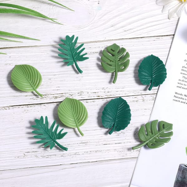 Kylskåpsmagneter, Monstera Plant Kylskåpsmagneter Dekorativa, 12 st