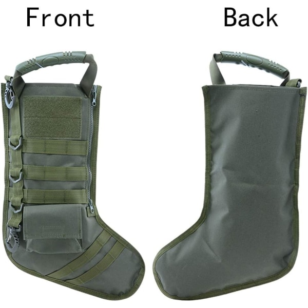 2st taktisk julstrumpa med handtag Military Gear Army Green