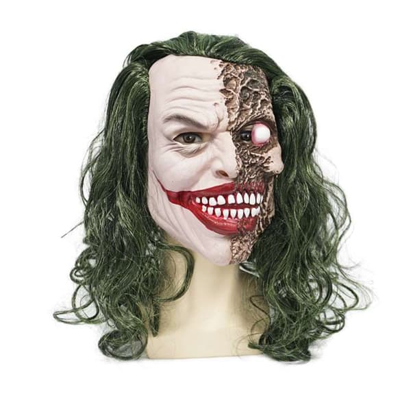 Udklædningsmaske Halloween maske til børn klovnemaske