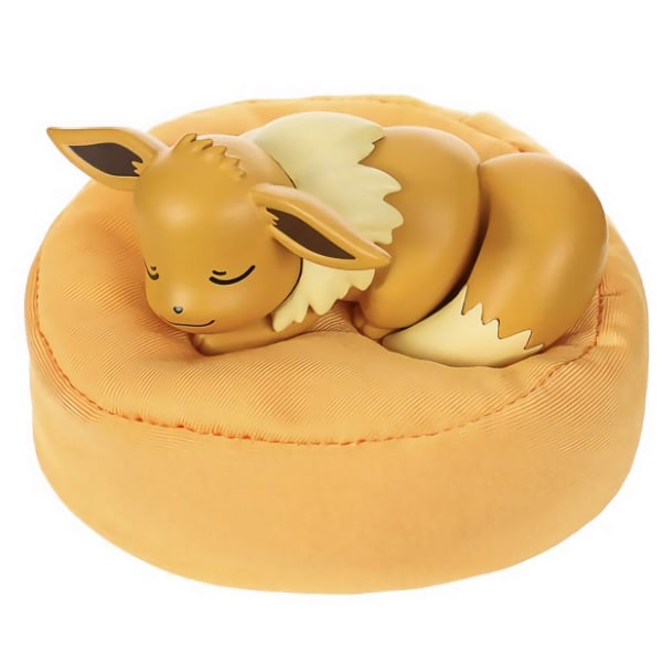 3" Pok-emon Sleeping Eevee plysch gosedjur leksaker, mjuk plysch material