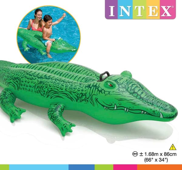 Krokotiili uimalelu green
