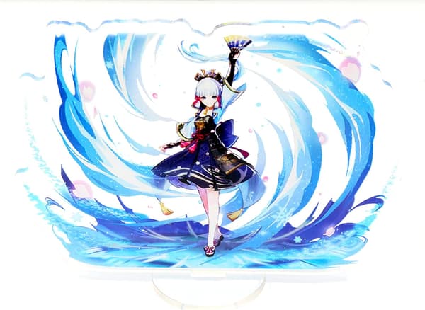 Genshin Impact Character Akryl Perifer Spilleplakat