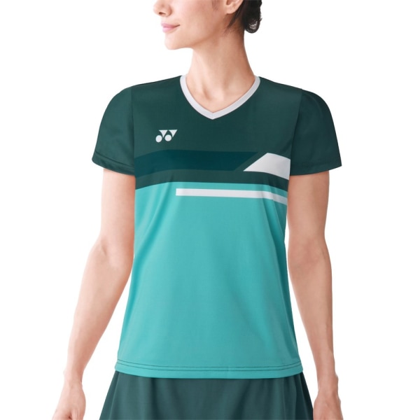 Shirts Yonex YW0029AG green 173 - 177 cm/L