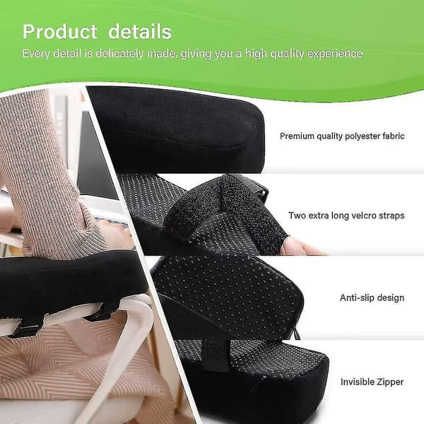 Tjock 5 cm Ch Armstödsdyna Armbåge Kudde Tryckavlastning Ch Gaming Ch Armstöd med Memory Foam Armstödsdyna 2 delar Ch Set *chyi