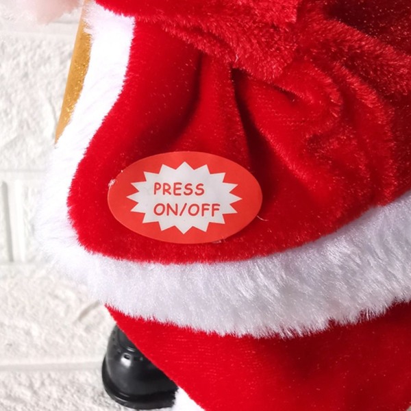 Jultomtens elektriska docka Julfigurprydnader TYP 3