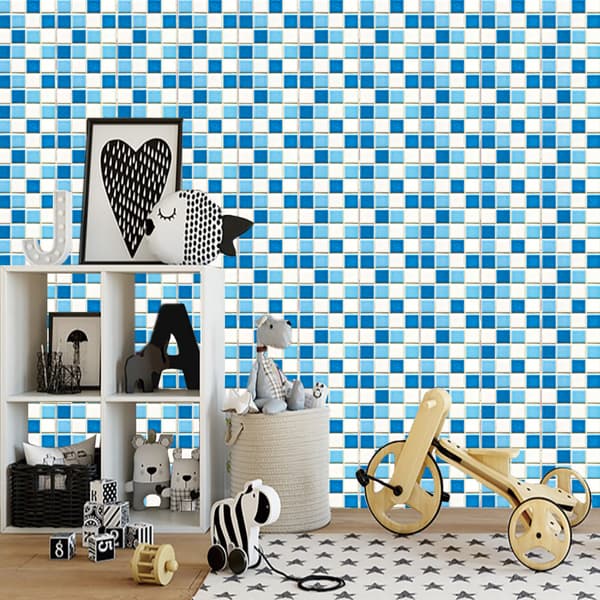 Laattatarrat mosaiikkilaattatarrat 10 kappaleen sarjassa