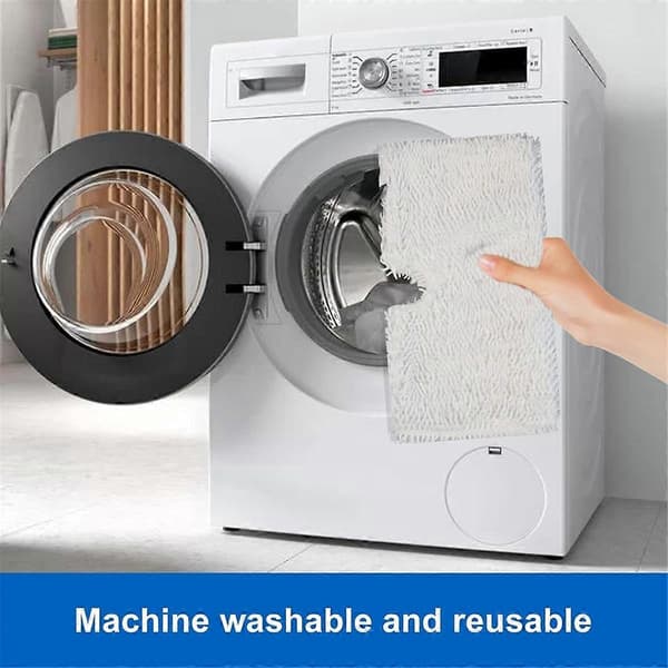 5-pakning mikrofiber dampmoppputer kompatible med rektangulære S3500-serien S3501 S3601 S3550