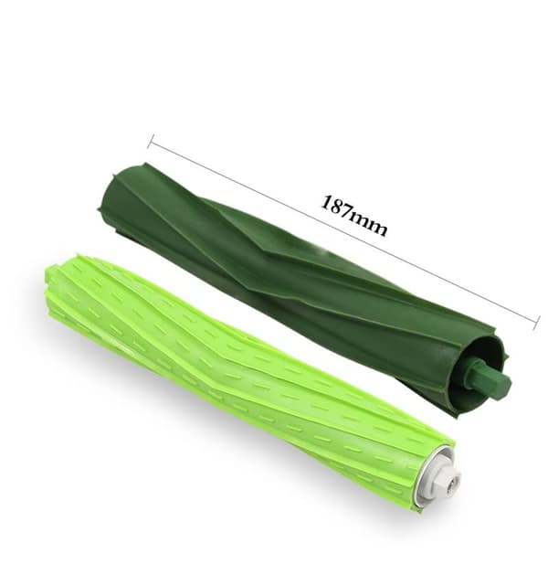 Gummibørste / Rullebørste 4-pak   iRobot Roomba e/i/j series Grön