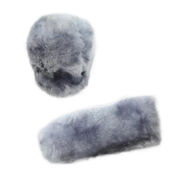 2 stk. polyestertrekk Holder seg pent og varmt i gray