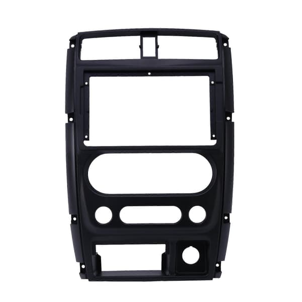 2Din Bil DVD Ramme Lydmontering Adapter Dash Trimsett Fascia Panel 9 Tommer for Jimny 2007-2016