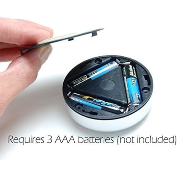 3-pack LED batteridriven trådlös nattlampa Stick Tap Touch-lampa Lampor för skåp