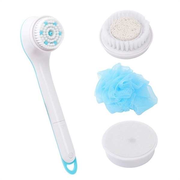 5 i 1 Rengöring Duschborste Bath Spin SPA Massager without battery