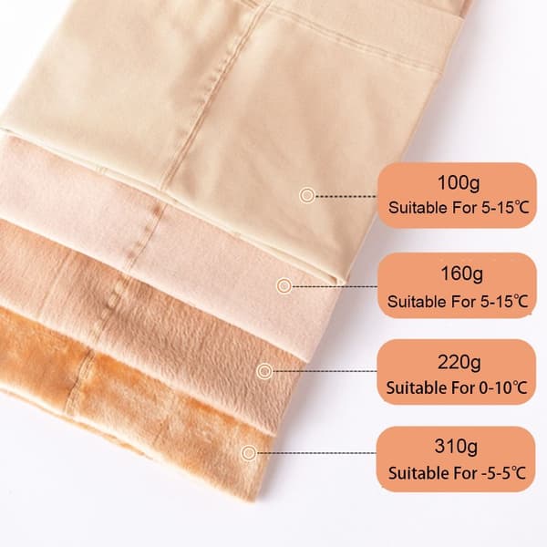 Kvinnelige Leggings Strømper Holder Varme 100g