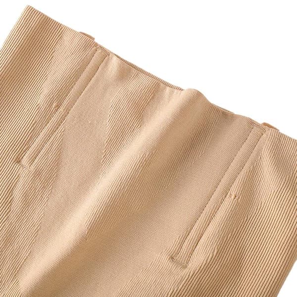 Shapewear Shorts, Høy midje - Beige M