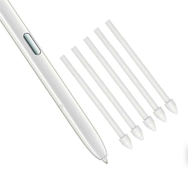 30 stk. Touch Stylus Pen Nib Bløde Penneudskiftninger til Galaxy Tablet Telefon S6 NOTE 10 20U med Værktøj Grå