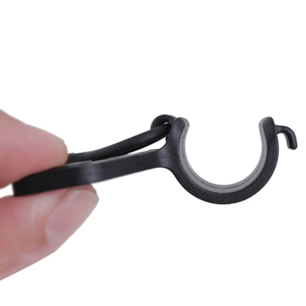 Plast Cyklar Pump Hållare Fast Clip Bracket Cykel Luftpumpar Ram för mountainbikes, landsvägscyklar, utomhuscykling 2pc