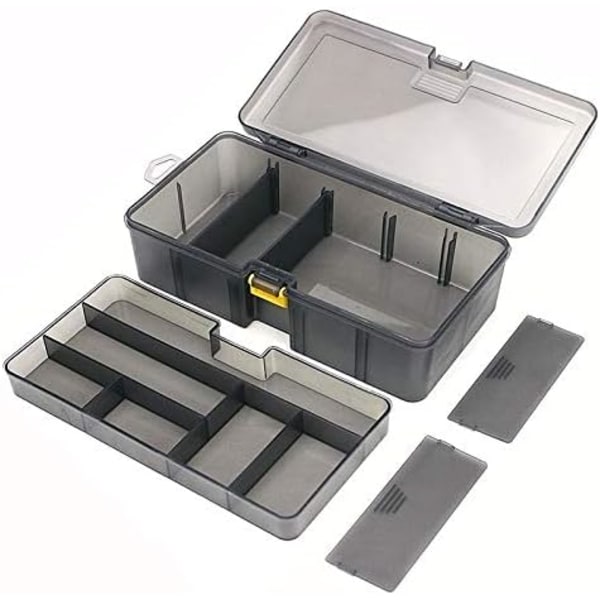 Tackle Box Fisketillbehör Tackle Utility Boxar Fiskeredskap Förvaringsbehållare