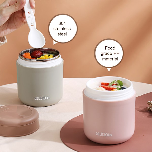 Frukostkopp Kaffe Mugg Mjölkburk Håller varm länge Light Pink/680ML