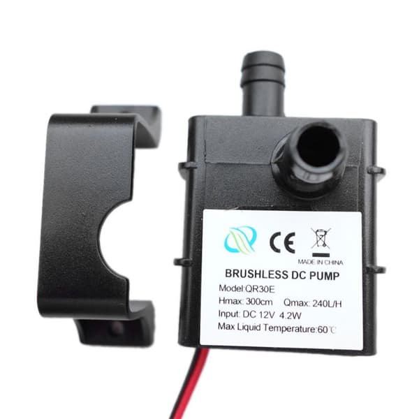 DC12V Solar Micro DC Kaldtvannssirkulasjonsfontenepumpe QR30E