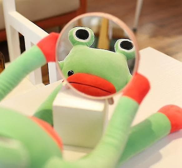 Groda Kudde Docka Plyschleksak, roliga leksaker för barn