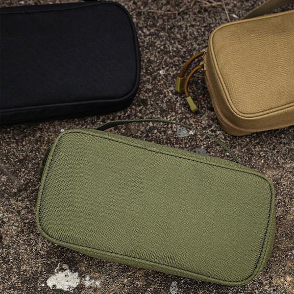 Medi First Aids s EDC Outdoor Portable Reseförvaringsväska Verktyg Väskor Jakt Camping Reseförvaringstillbehör Army Green