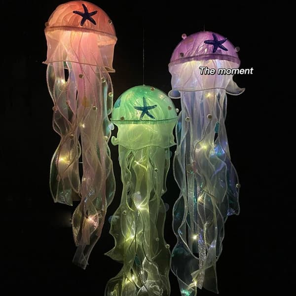 Manetlampe Bærbar Lanterne GRØN