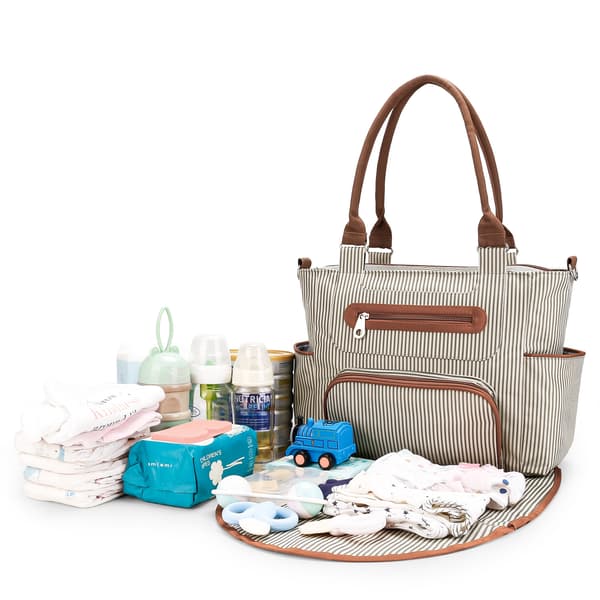 Khaki Mommy Bag håndveske