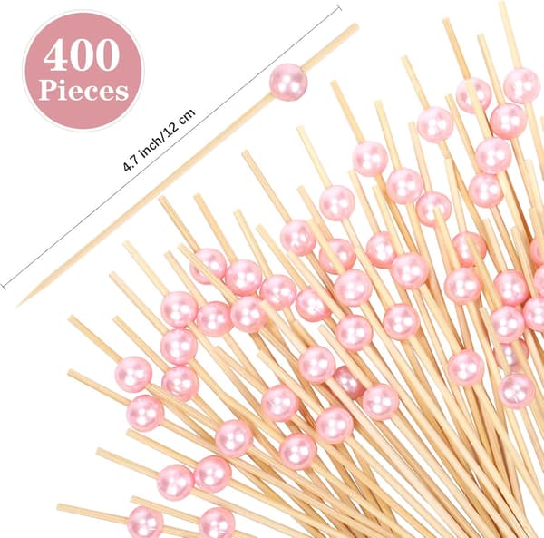 400 stk. cocktailpinner tannpirkere til forretter perleba